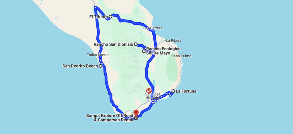 Baja Sur roadtrip - 4 days