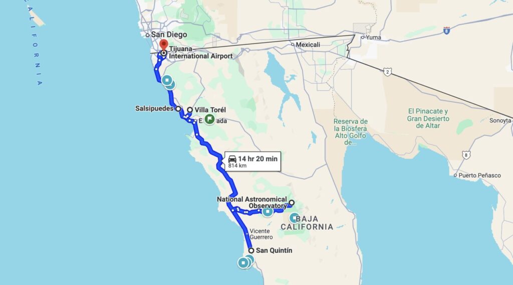 Baja California 6 Day Roadtrip