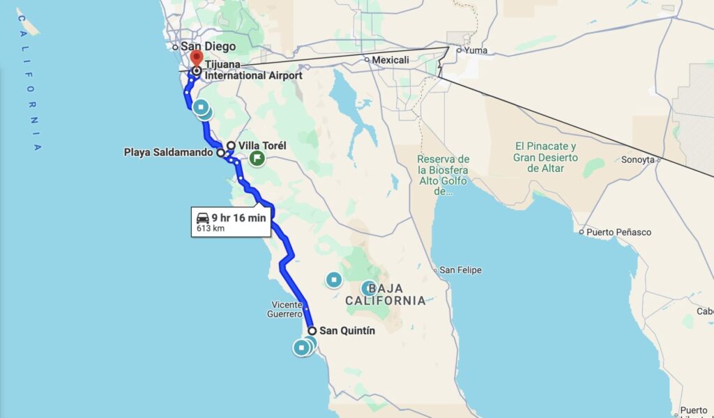 Northern Baja 4 Day Roadtrip